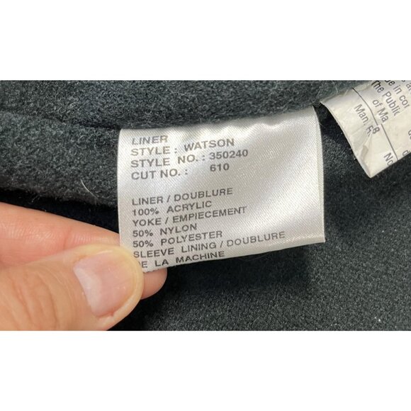 Cricketeer Trench Coat Mens 40 Regular Belted Removable Liner Classic Overcoat - Picture 5 of 9